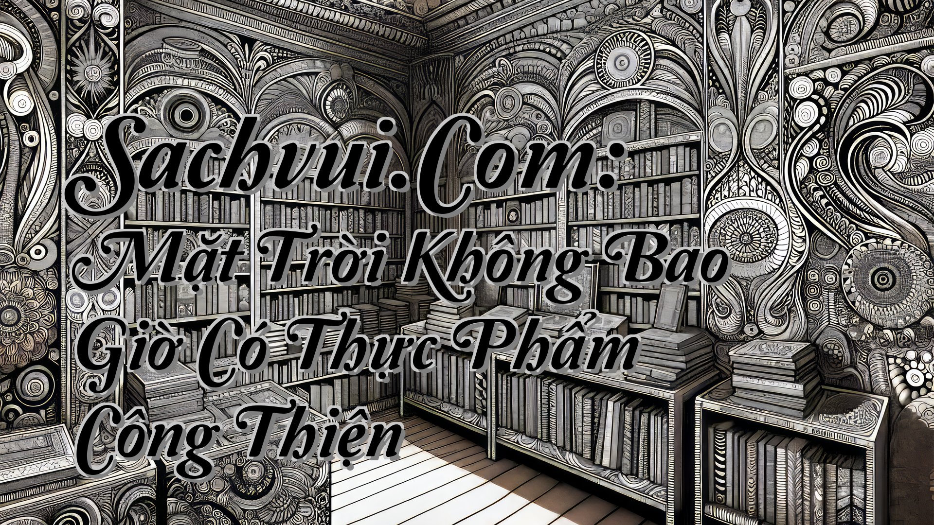 cover-Sachvui.Com: Mặt Trời Không Bao Giờ Có Thực Phẩm Công Thiện