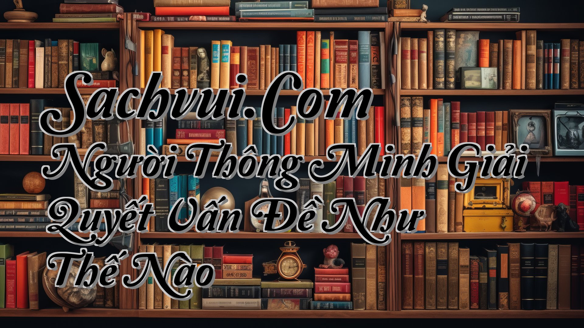 cover-Sachvui.Com Người Thông Minh Giải Quyết Vấn Đề Như Thế Nào