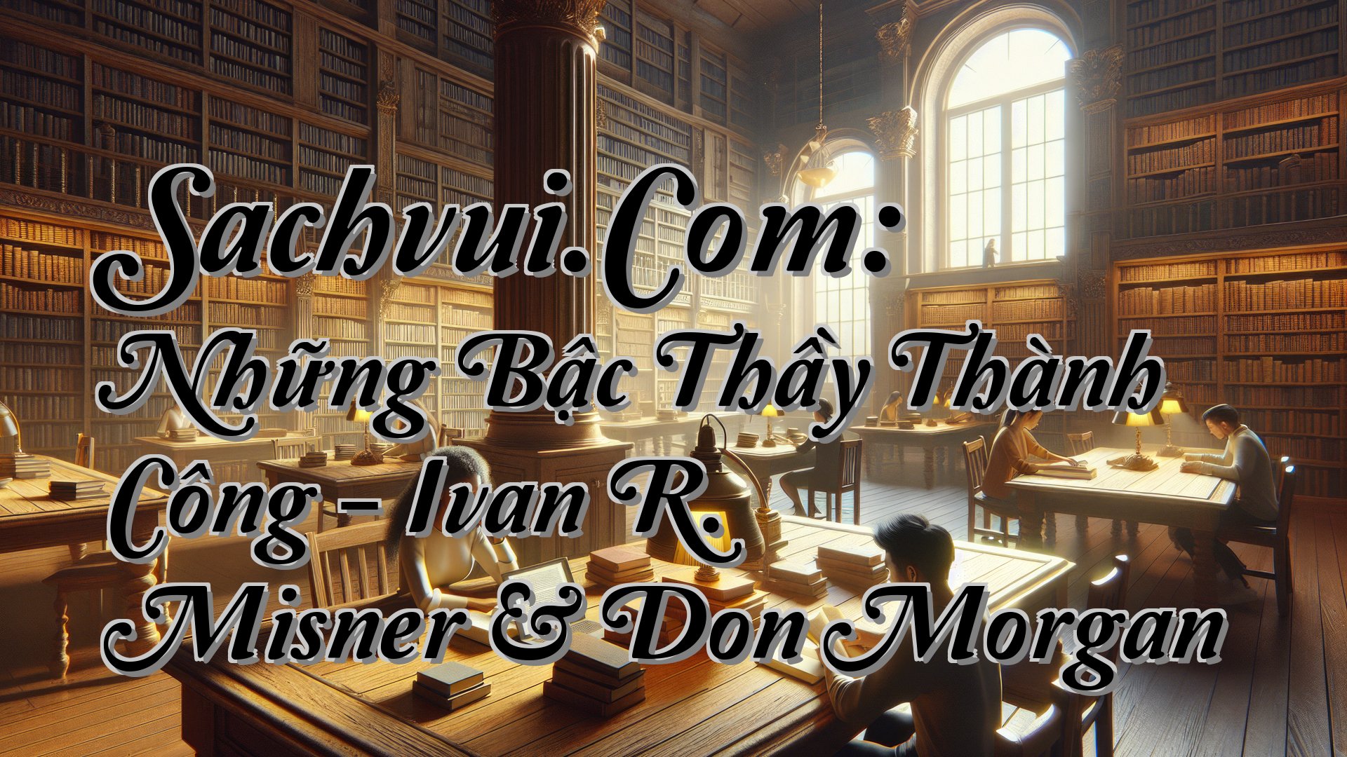 cover-Sachvui.Com: Những Bậc Thầy Thành Công - Ivan R. Misner & Don Morgan