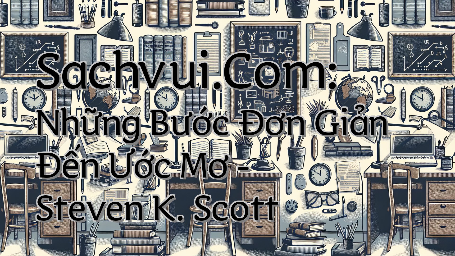 cover-Sachvui.Com: Những Bước Đơn Giản Đến Ước Mơ - Steven K. Scott