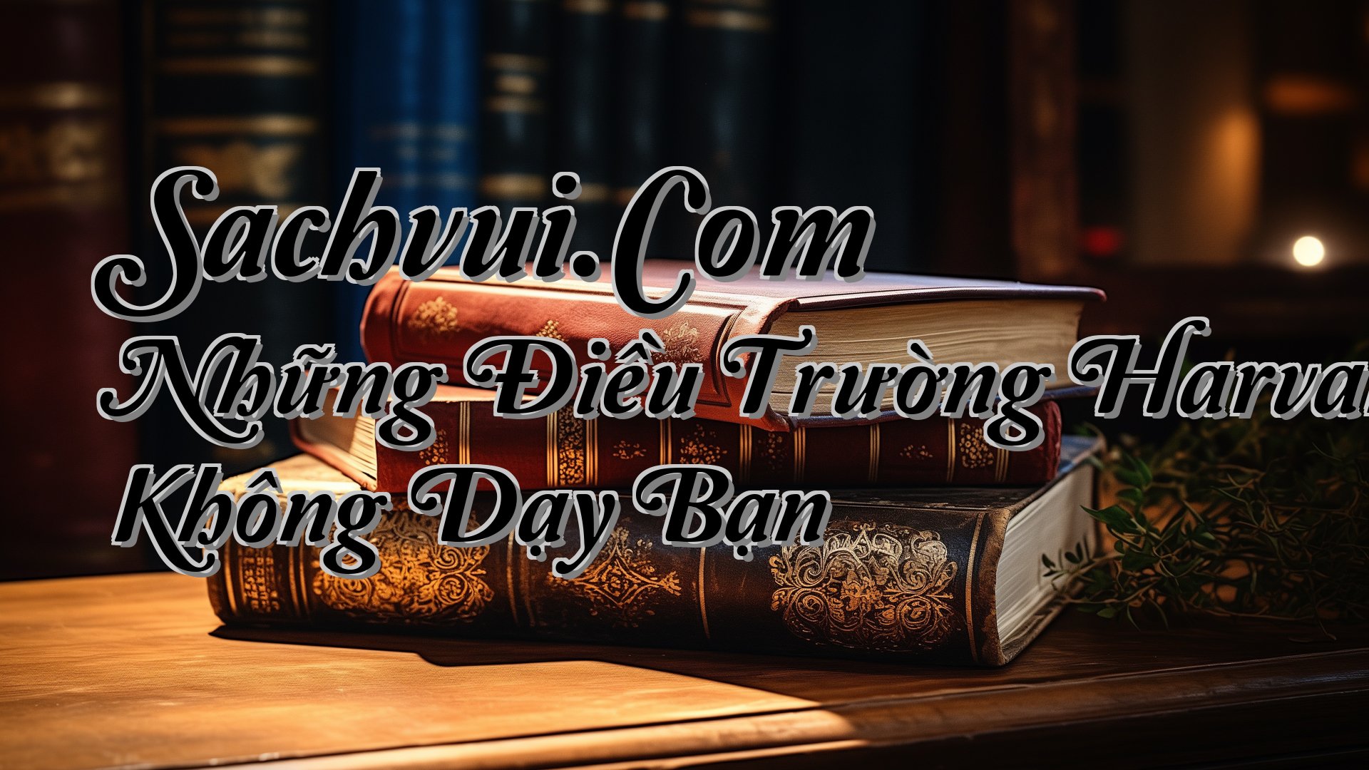 cover-Sachvui.Com Những Điều Trường Harvard Không Dạy Bạn