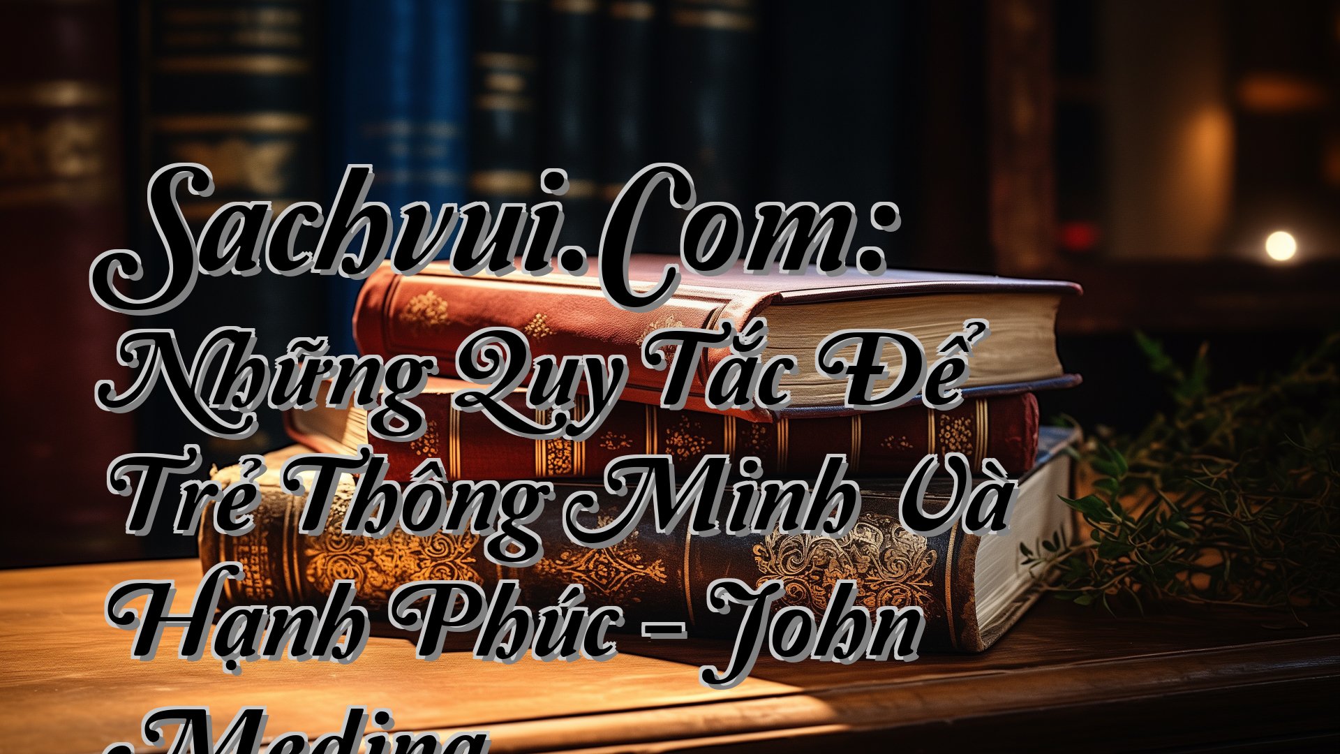 cover-Sachvui.Com: Những Quy Tắc Để Trẻ Thông Minh Và Hạnh Phúc - John Medina