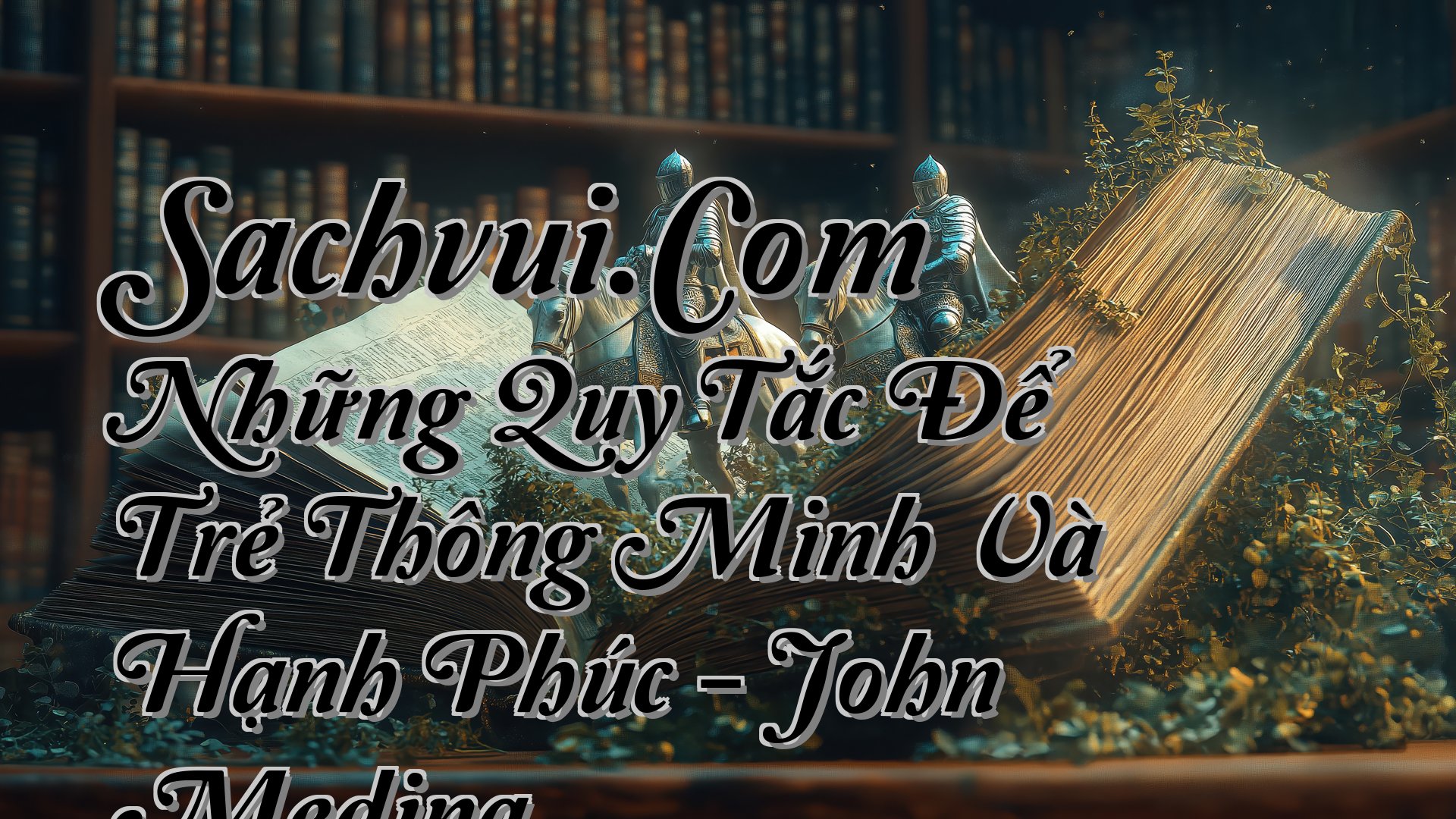 cover-Sachvui.Com Những Quy Tắc Để Trẻ Thông Minh Và Hạnh Phúc - John Medina