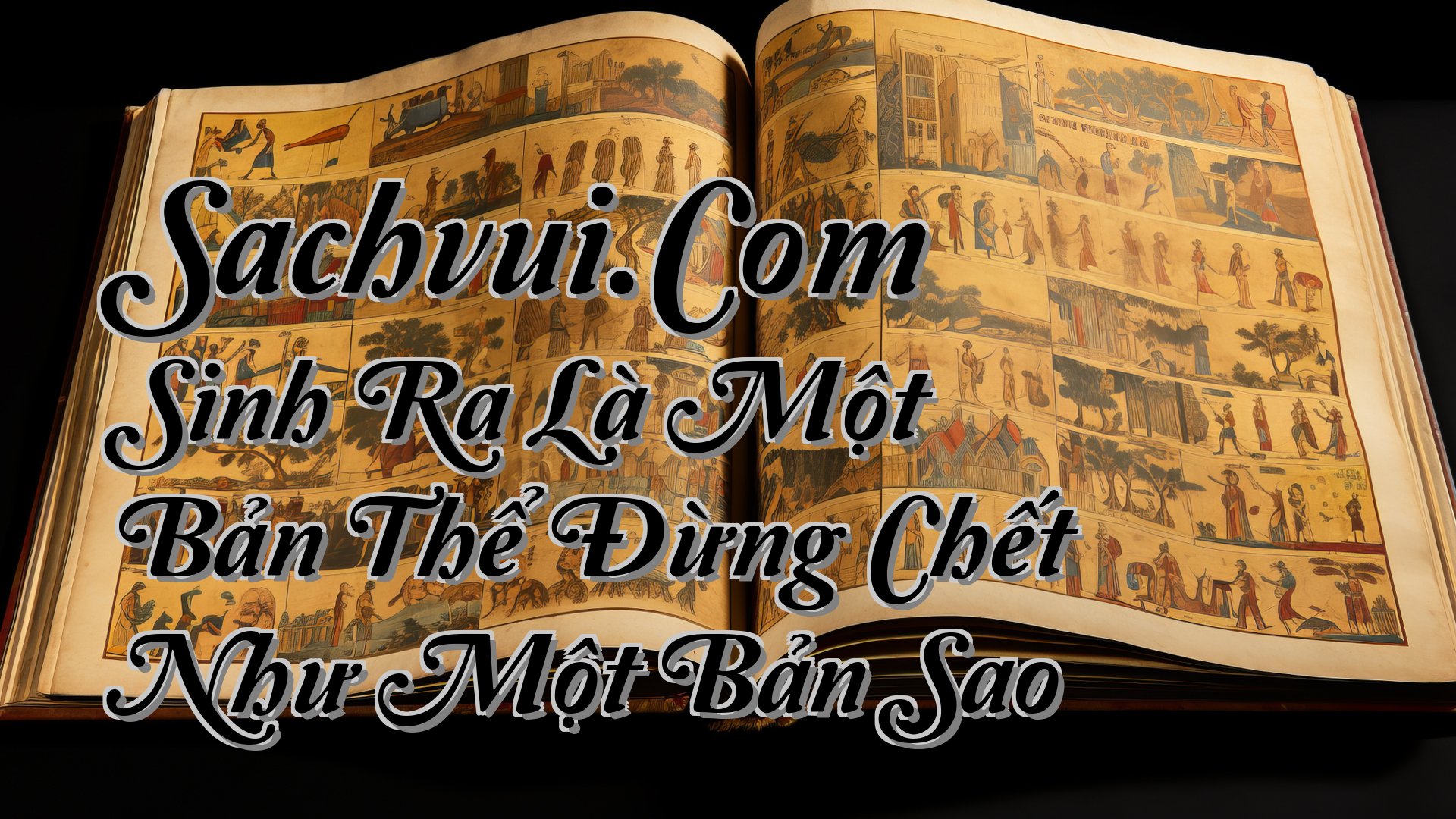 cover-Sachvui.Com Sinh Ra Là Một Bản Thể Đừng Chết Như Một Bản Sao