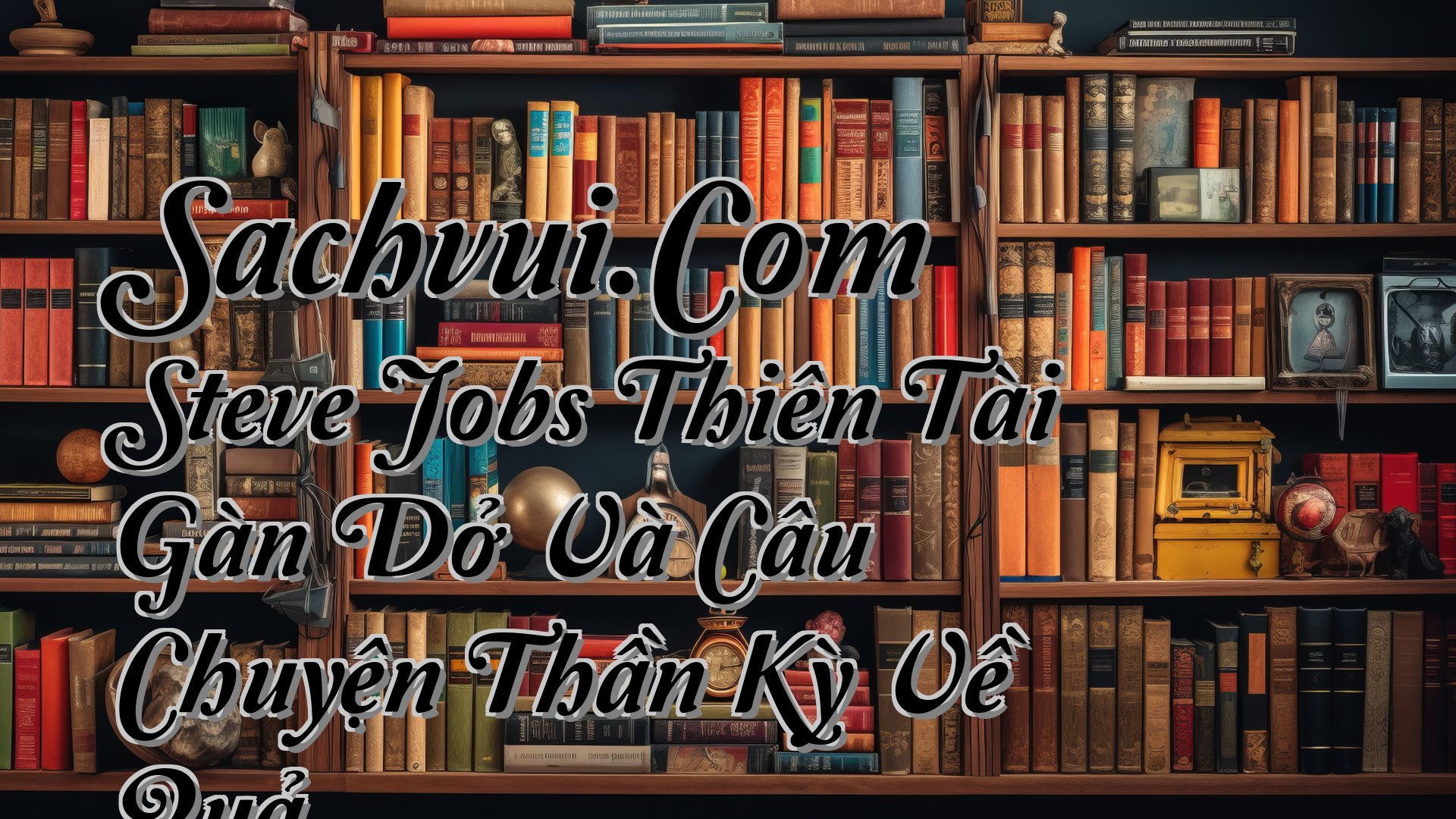 cover-Sachvui.Com Steve Jobs Thiên Tài Gàn Dở Và Câu Chuyện Thần Kỳ Về Quả