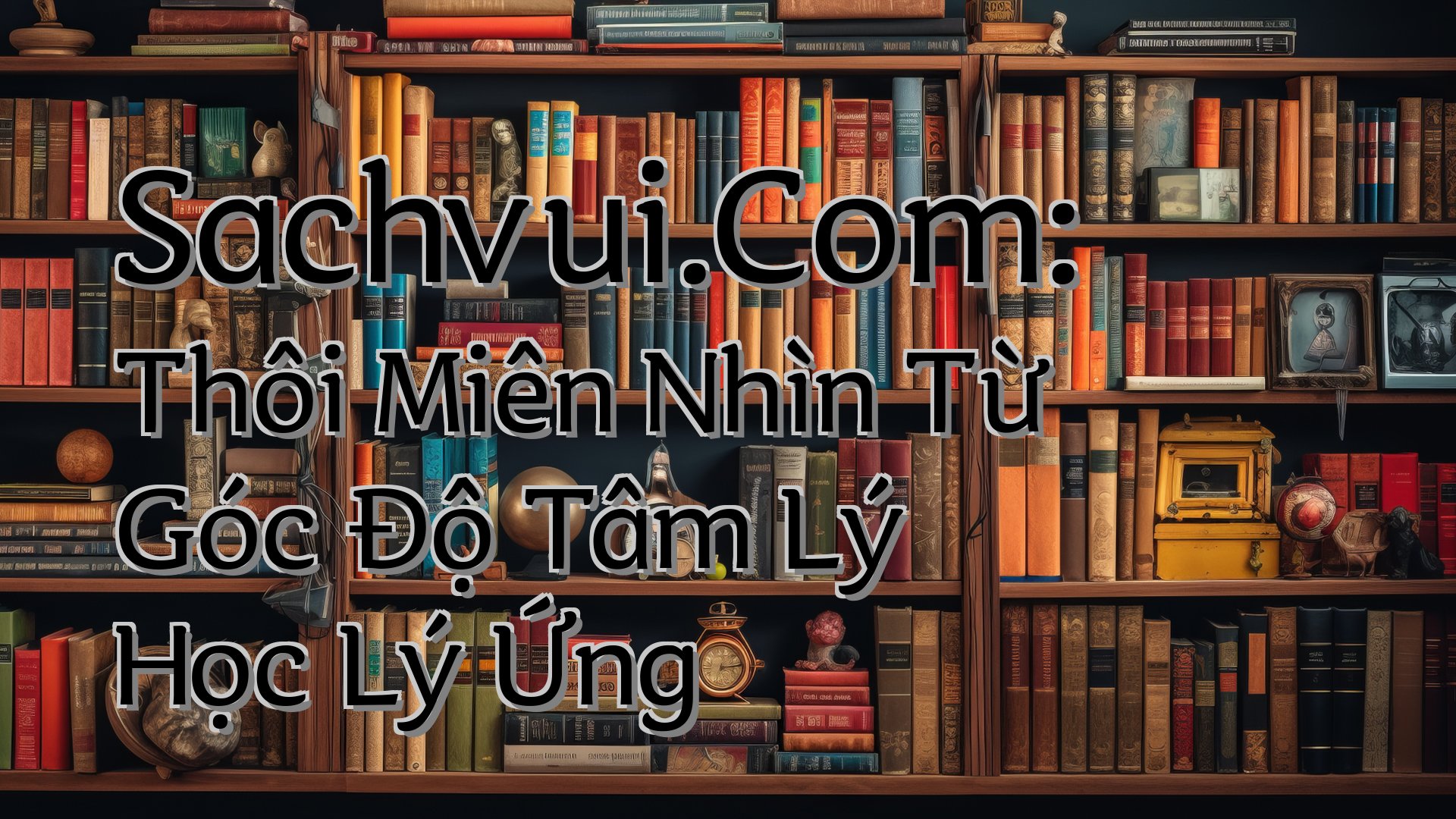 cover-Sachvui.Com: Thôi Miên Nhìn Từ Góc Độ Tâm Lý Học Lý Ứng