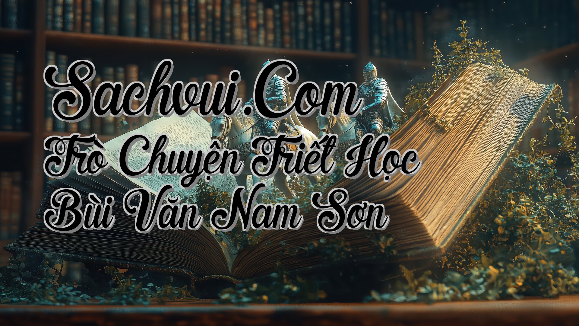 cover-Sachvui.Com Trò Chuyện Triết Học Bùi Văn Nam Sơn