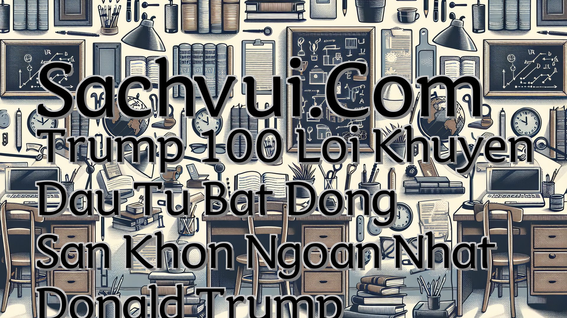 cover-Sachvui.Com Trump 100 Loi Khuyen Dau Tu Bat Dong San Khon Ngoan Nhat Donald Trump