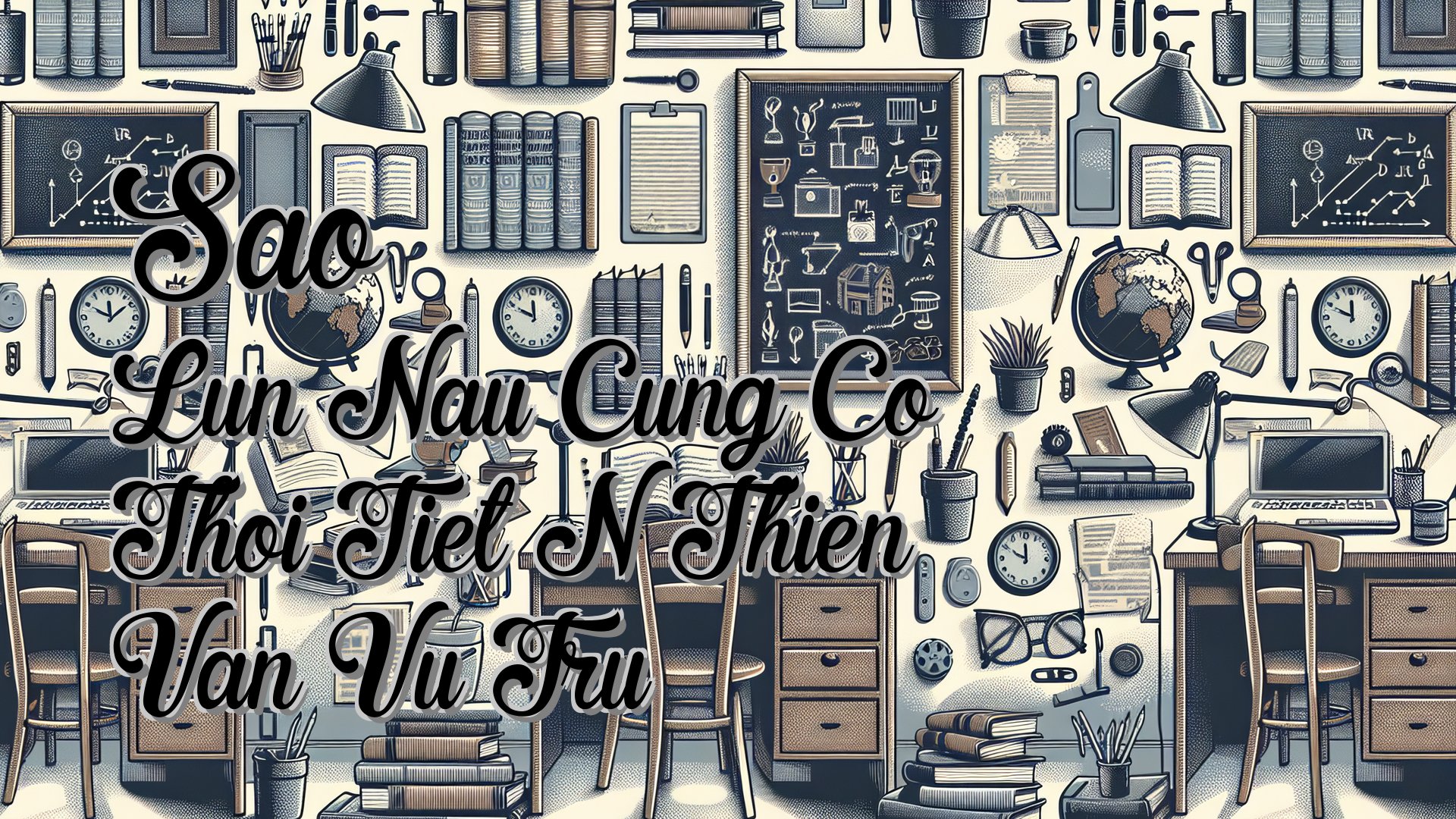 Cover image for Sao Lun Nau Cung Co Thoi Tiet N Thien Van Vu Tru