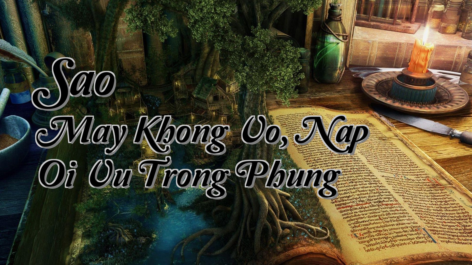cover-Sao May Khong Vo, Nap Oi Vu Trong Phung