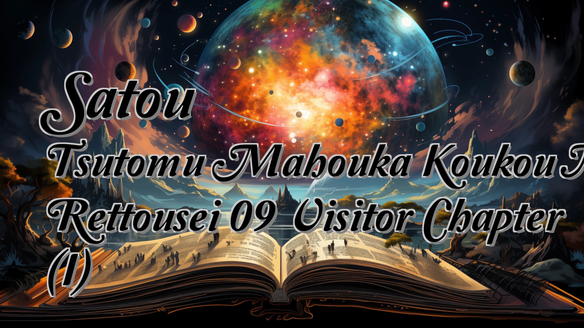 cover-Satou Tsutomu Mahouka Koukou No Rettousei 09 Visitor Chapter (I)