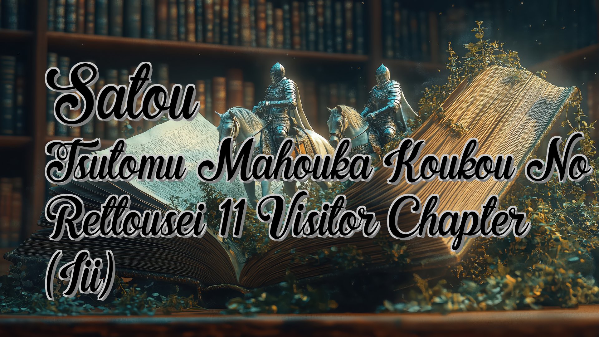 cover-Satou Tsutomu Mahouka Koukou No Rettousei 11 Visitor Chapter (Iii)