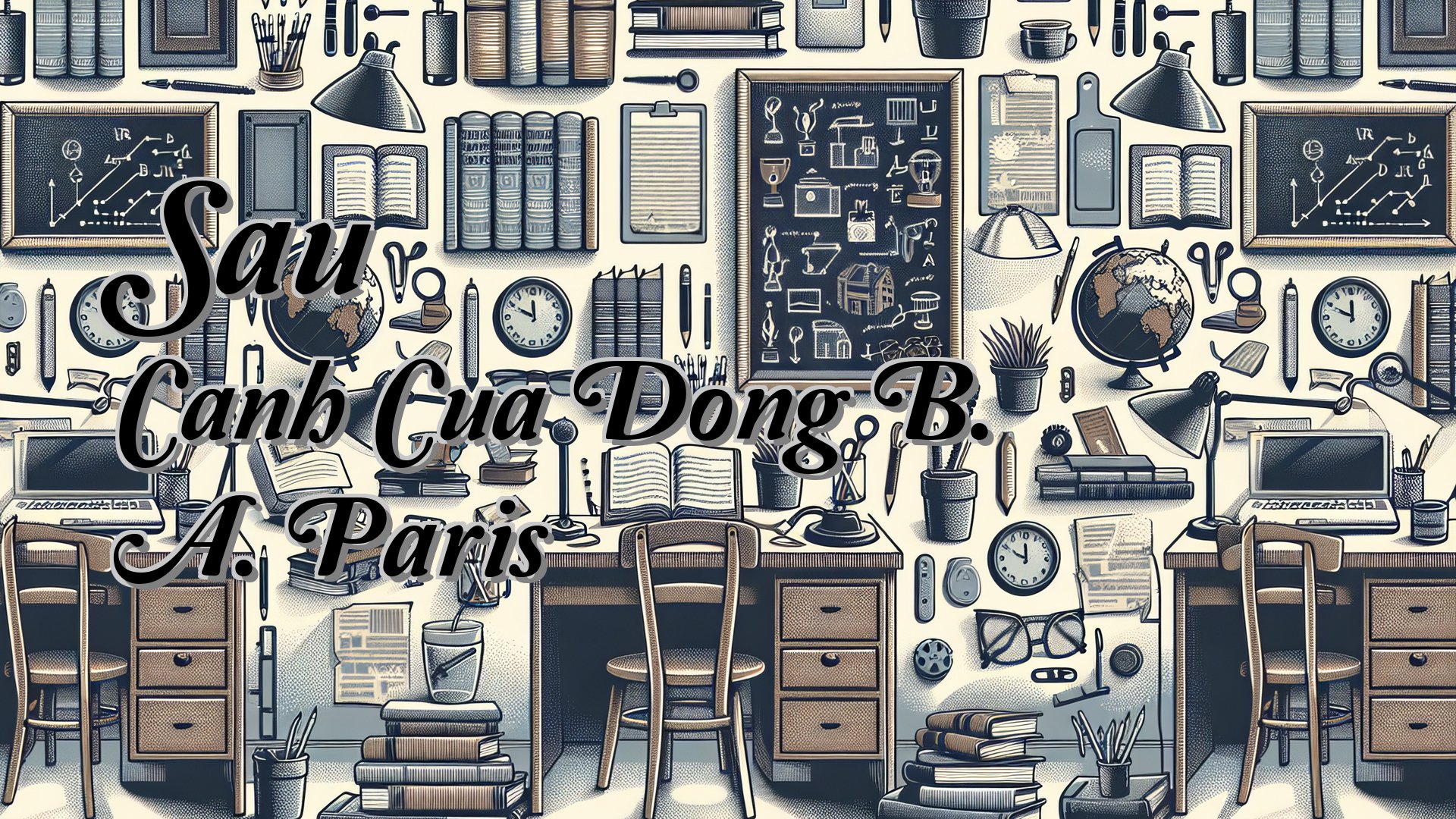 Cover image for Sau Canh Cua Dong B. A. Paris