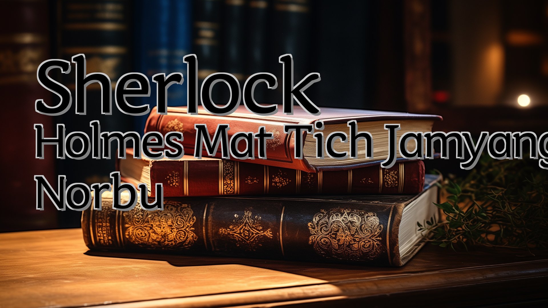 cover-Sherlock Holmes Mat Tich Jamyang Norbu