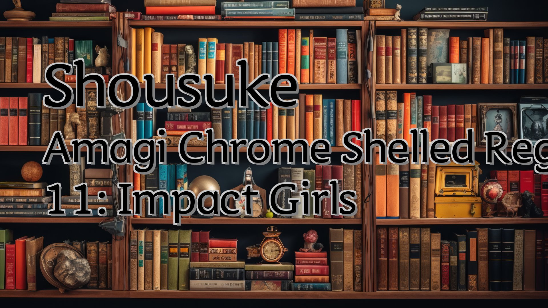 cover-Shousuke Amagi Chrome Shelled Regios 11: Impact Girls