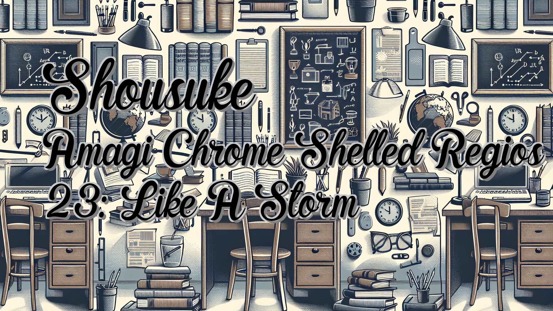 cover-Shousuke Amagi Chrome Shelled Regios 23: Like A Storm