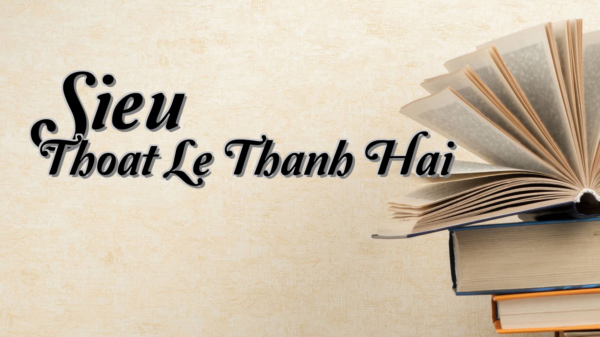 cover-Sieu Thoat Le Thanh Hai