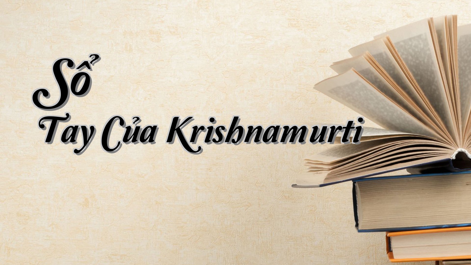 cover-Sổ Tay Của Krishnamurti