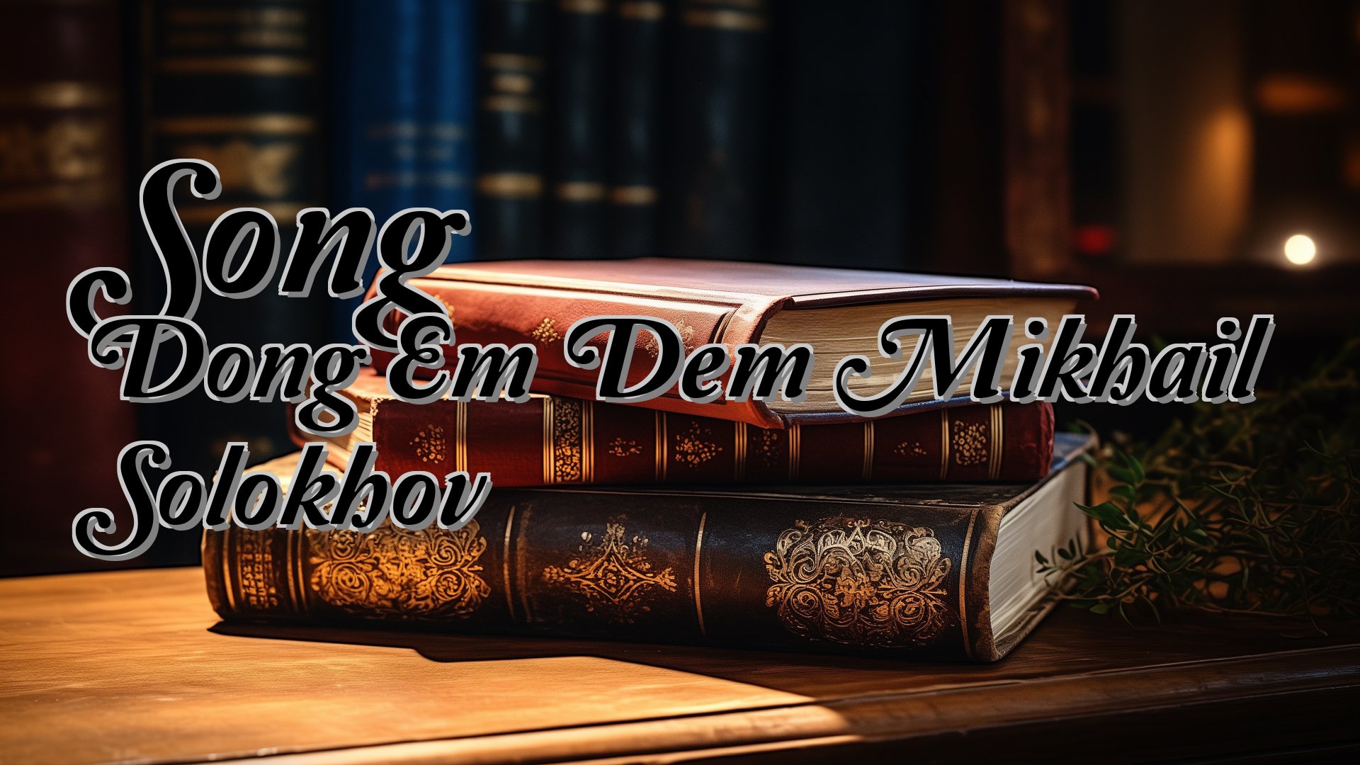 cover-Song Dong Em Dem Mikhail Solokhov