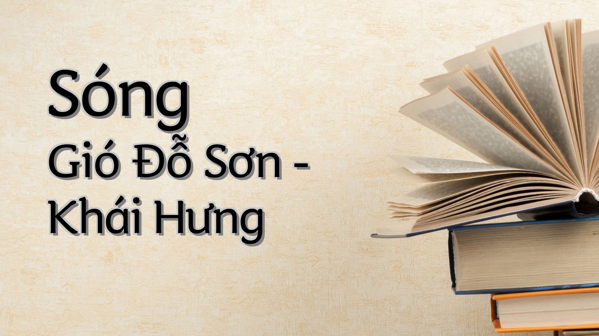 cover-Sóng Gió Đỗ Sơn - Khái Hưng