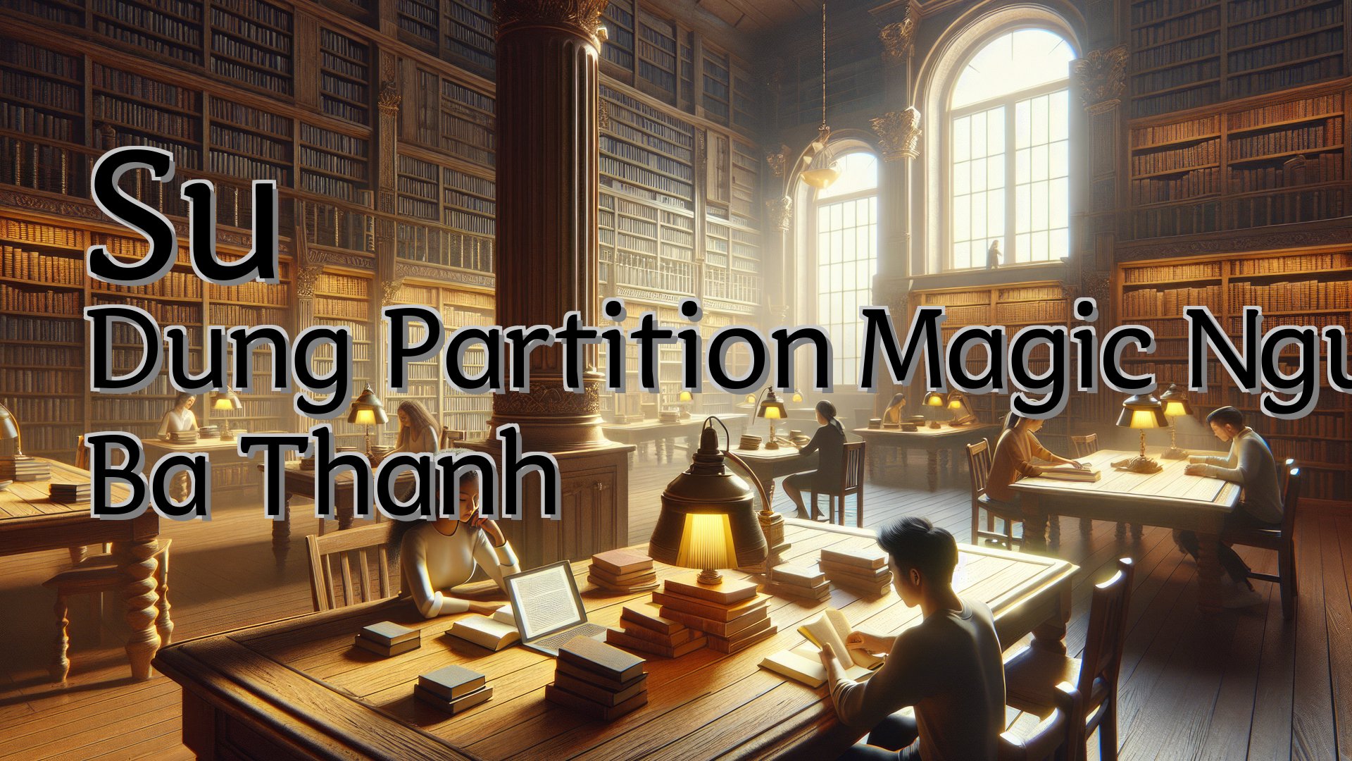 cover-Su Dung Partition Magic Nguyen Ba Thanh