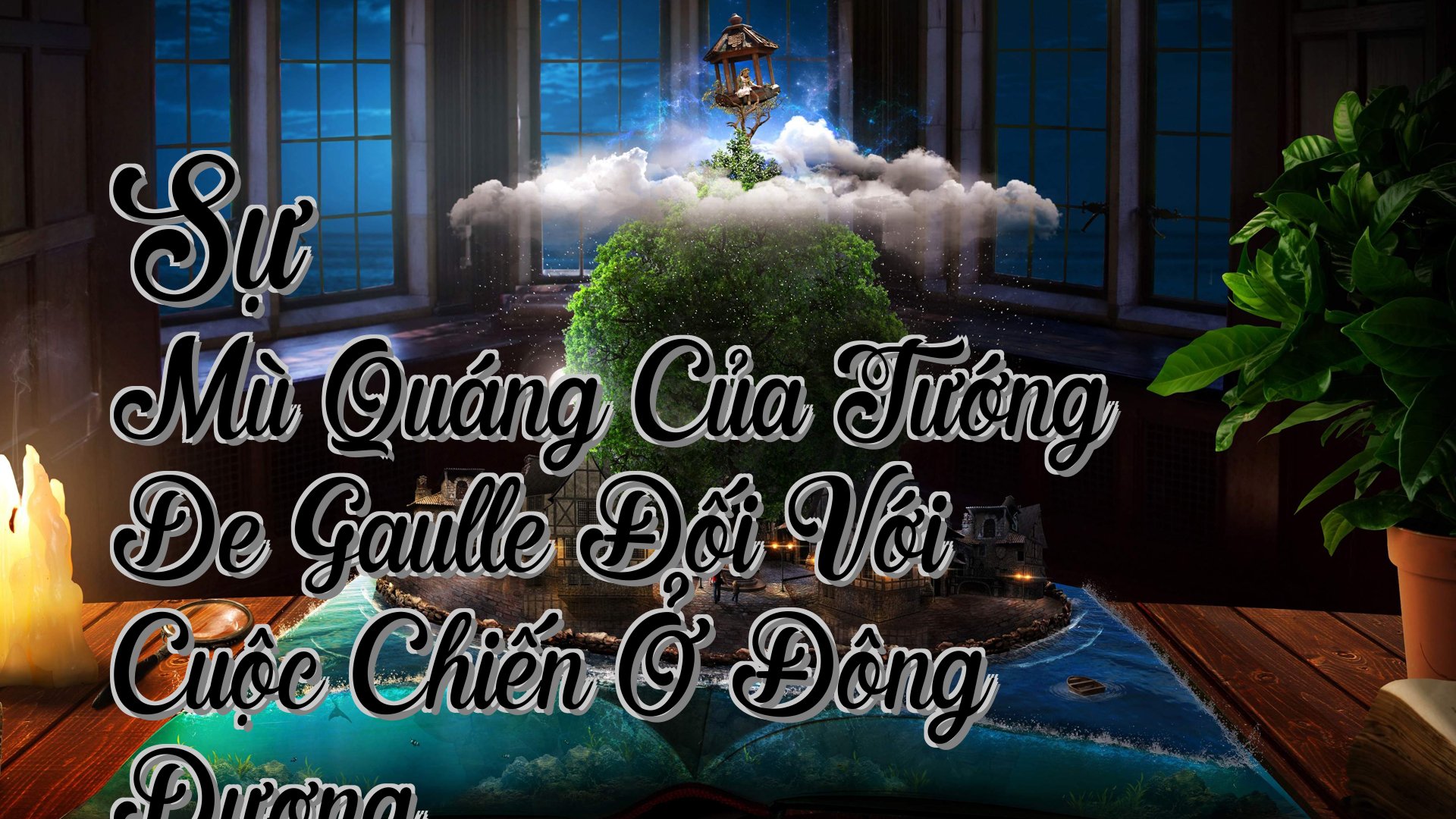 cover-Sự Mù Quáng Của Tướng De Gaulle Đối Với Cuộc Chiến Ở Đông Dương
