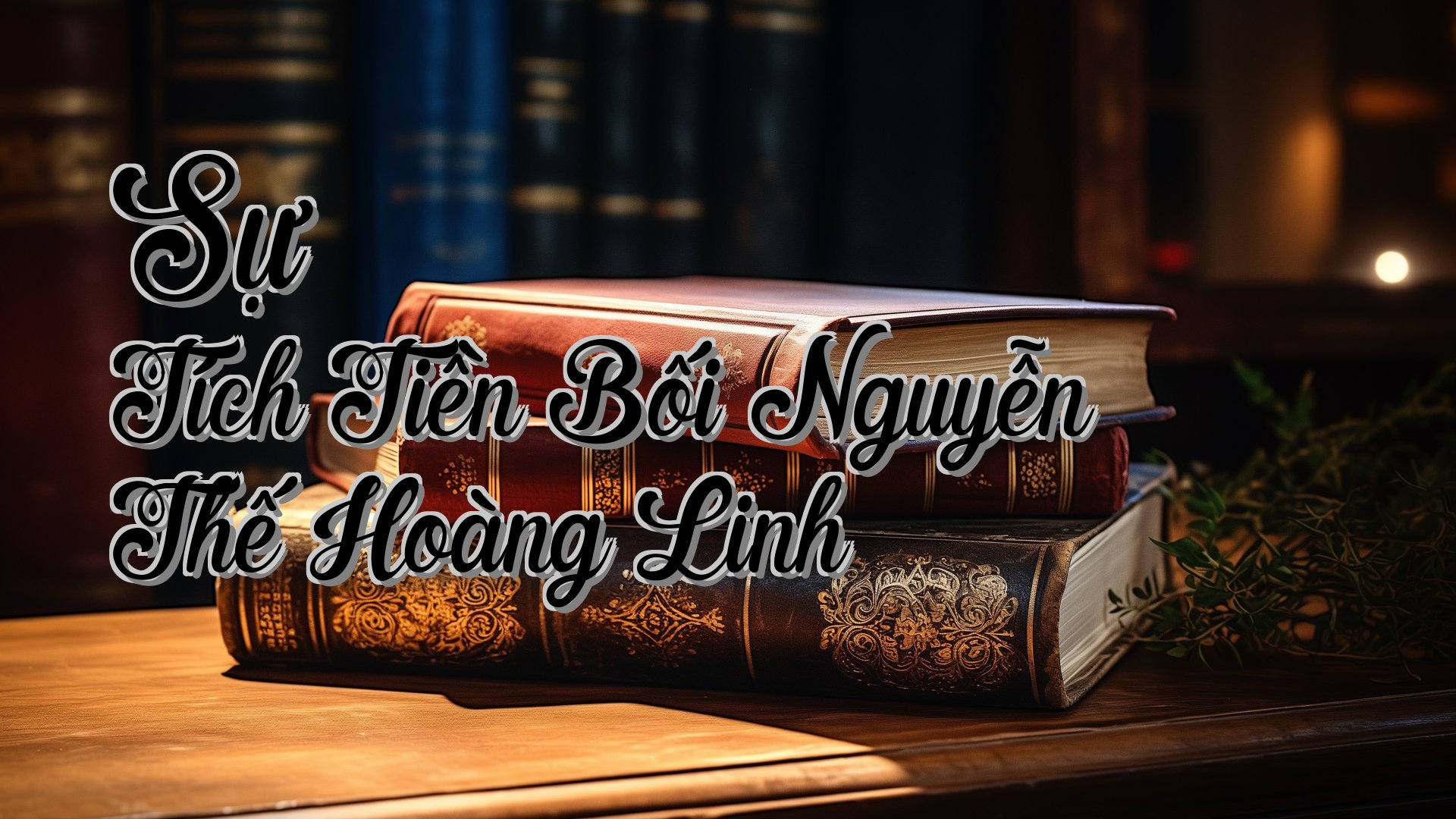 cover-Sự Tích Tiền Bối Nguyễn Thế Hoàng Linh