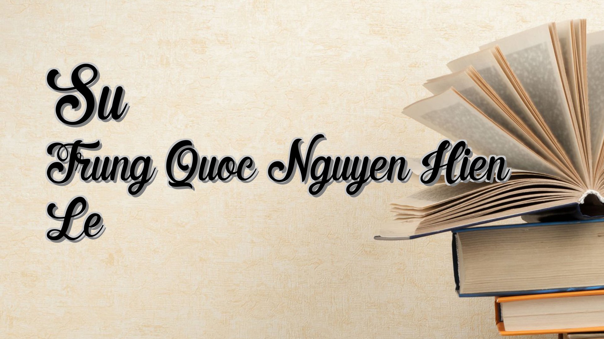 Cover image for Su Trung Quoc Nguyen Hien Le