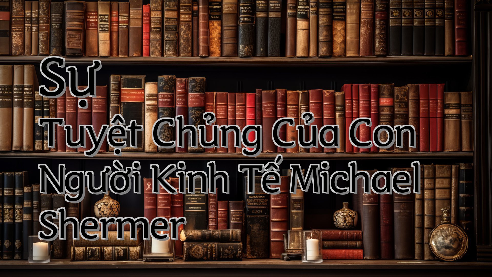cover-Sự Tuyệt Chủng Của Con Người Kinh Tế Michael Shermer