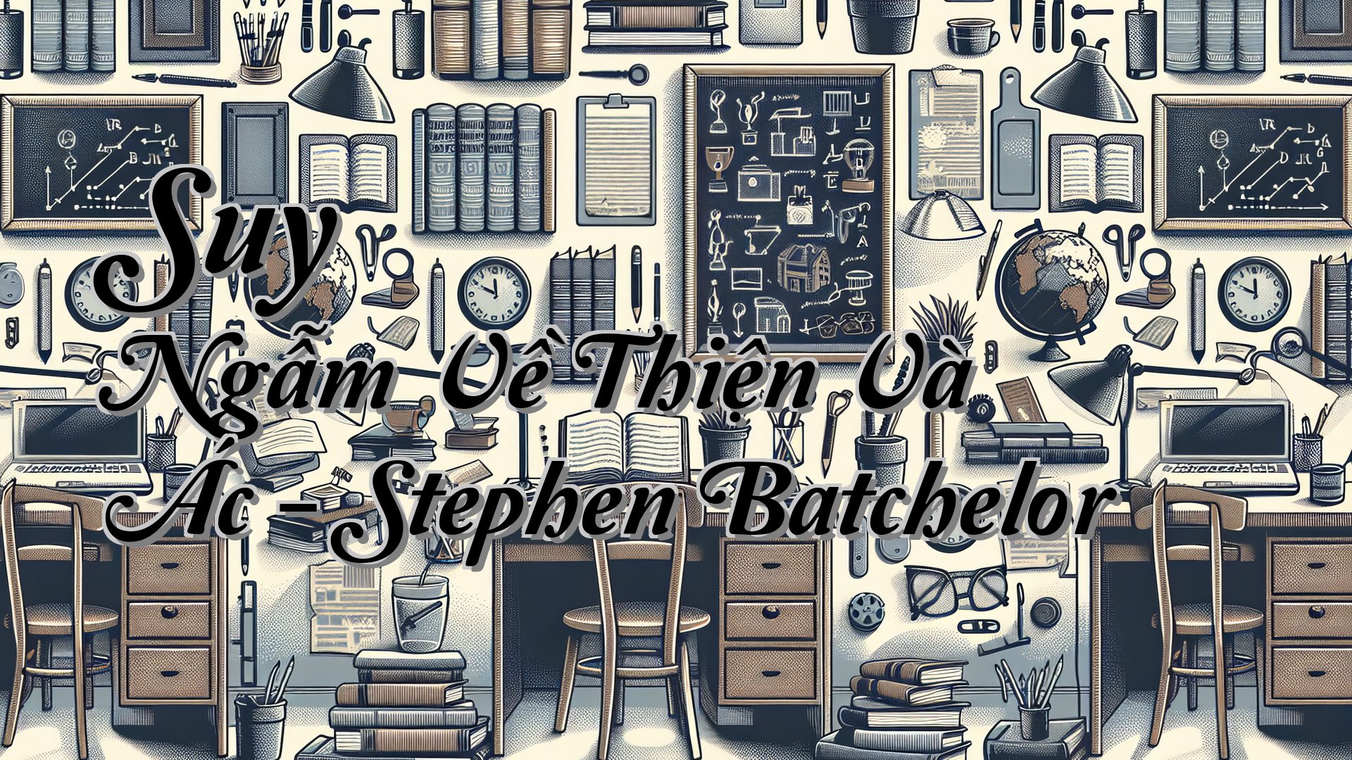 cover-Suy Ngẫm Về Thiện Và Ác - Stephen Batchelor