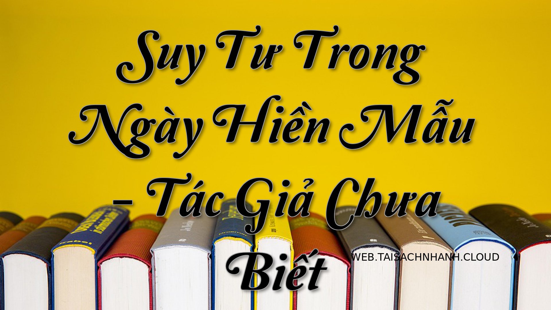 Cover Suy Tu Trong Ngay Hi.jpg