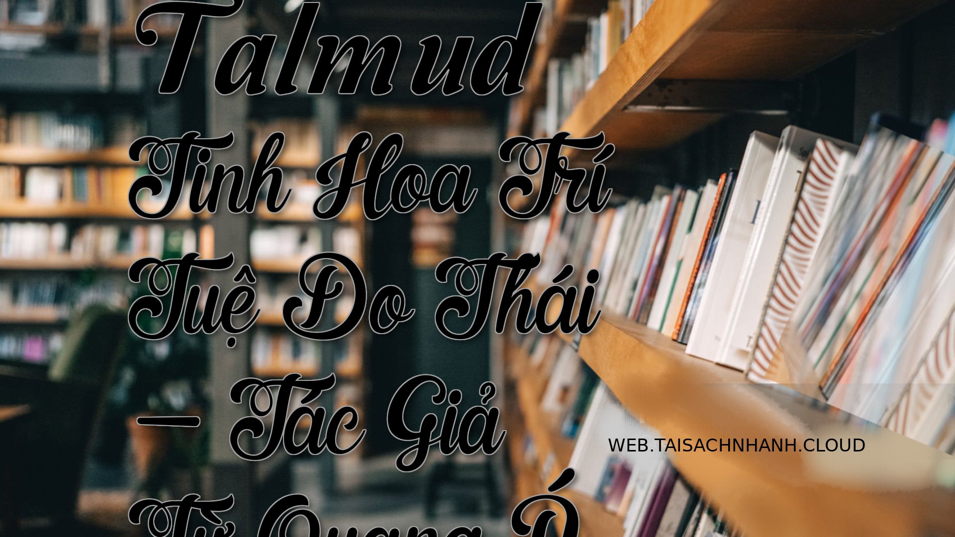 Cover Talmud Tinh Hoa Tri .jpg