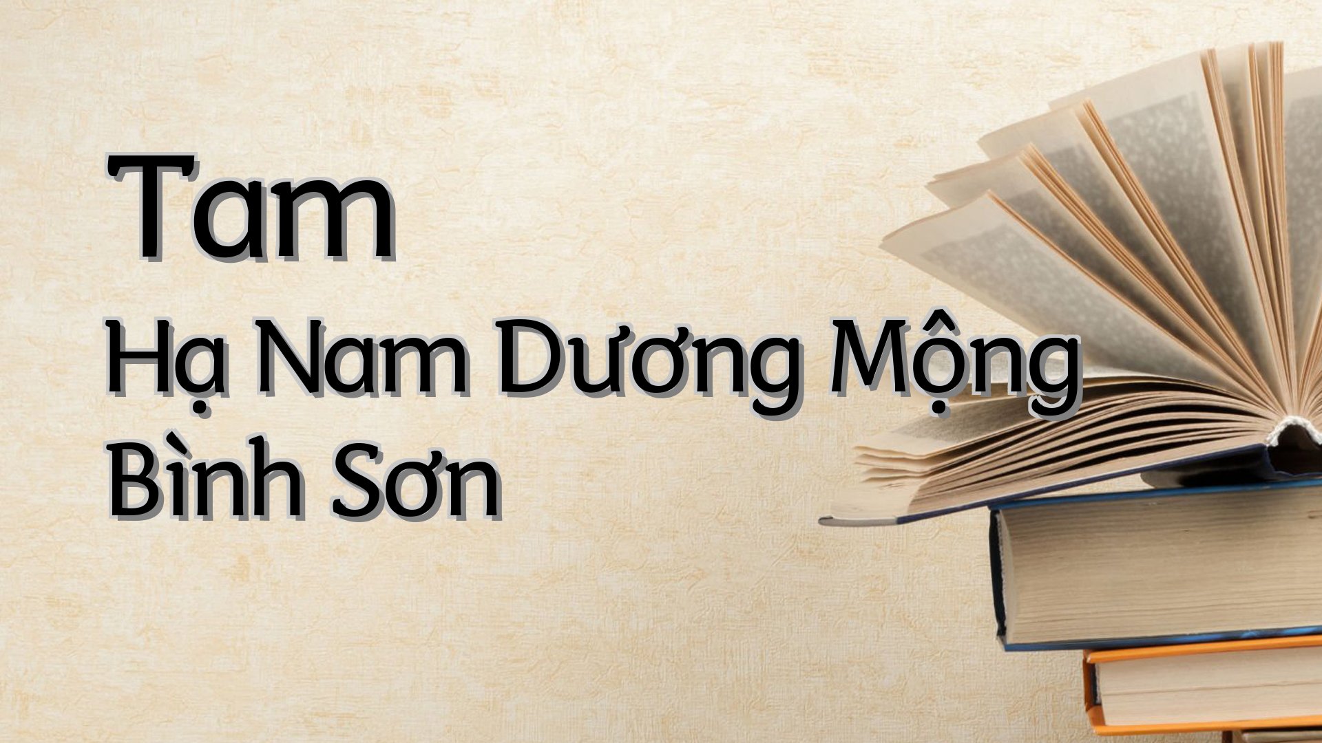 cover-Tam Hạ Nam Dương Mộng Bình Sơn