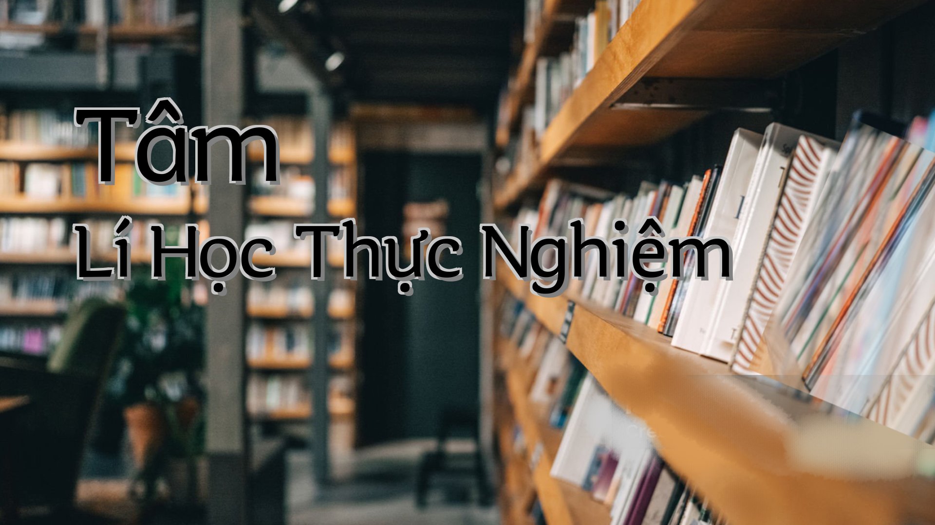 cover-Tâm Lí Học Thực Nghiệm