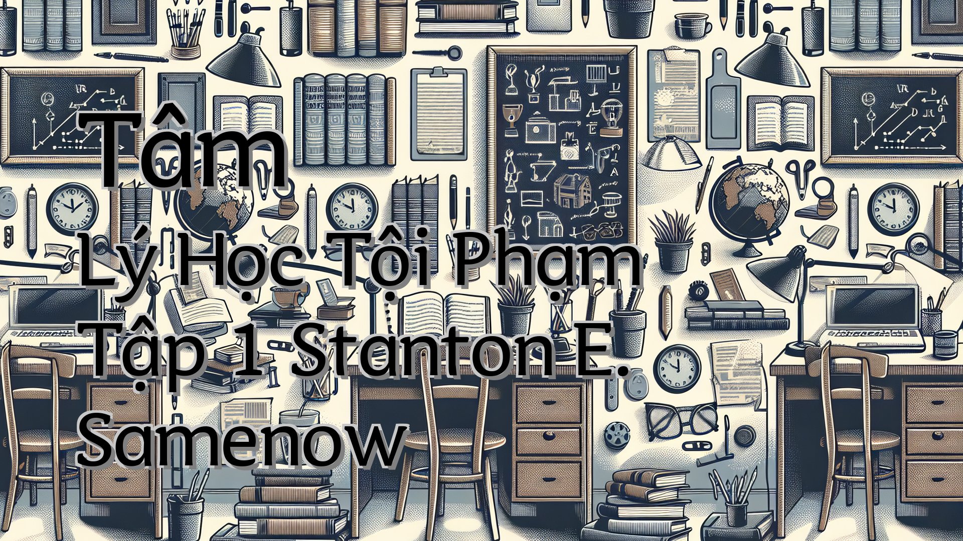 cover-Tâm Lý Học Tội Phạm Tập 1 Stanton E. Samenow