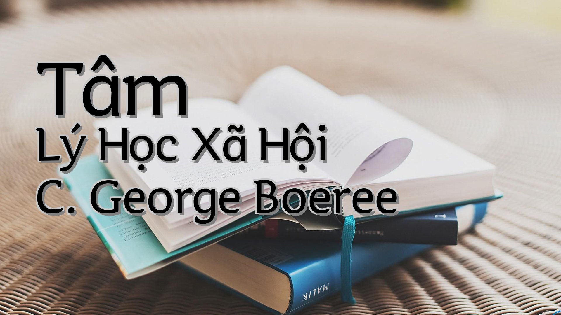cover-Tâm Lý Học Xã Hội C. George Boeree