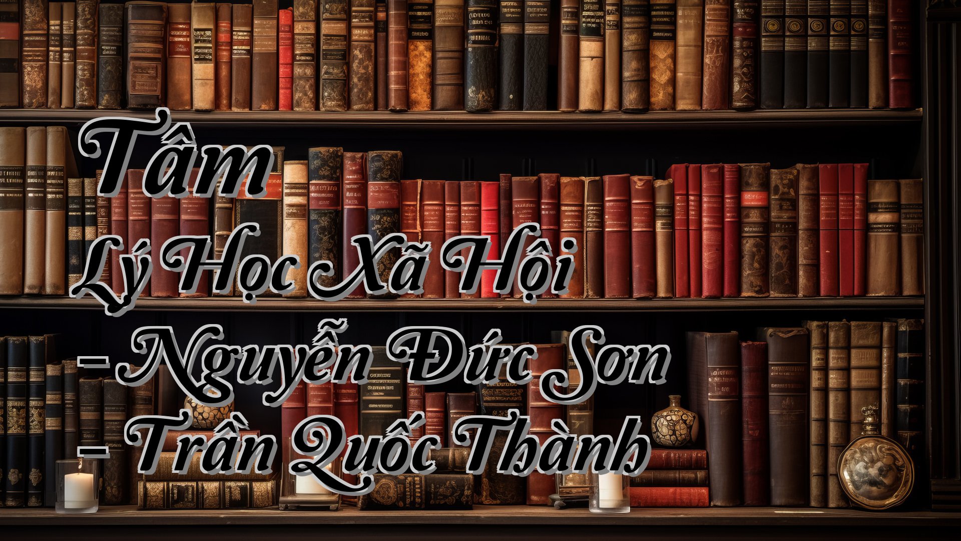 cover-Tâm Lý Học Xã Hội - Nguyễn Đức Sơn - Trần Quốc Thành