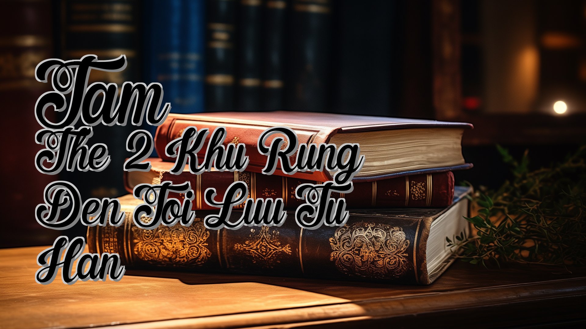 cover-Tam The 2 Khu Rung Den Toi Luu Tu Han