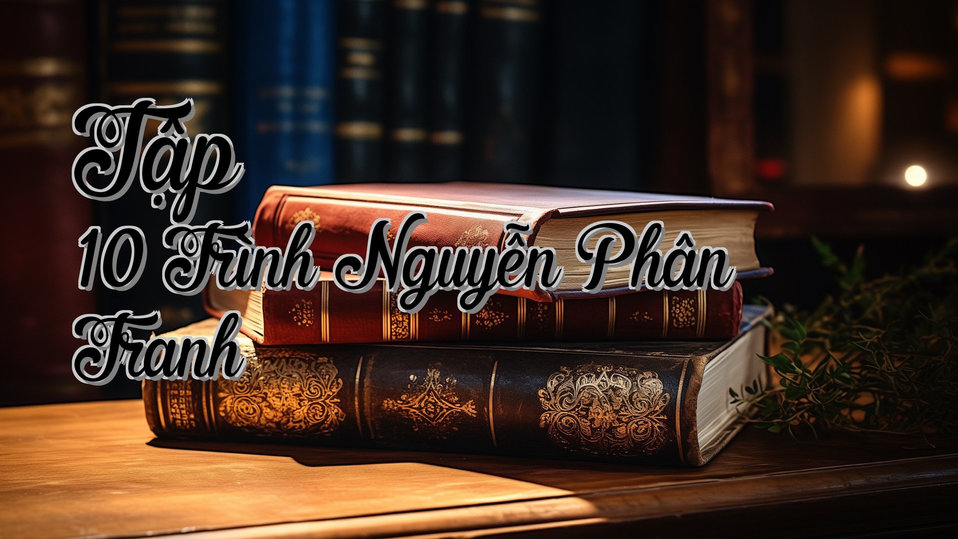 cover-Tập 10 Trình Nguyễn Phân Tranh