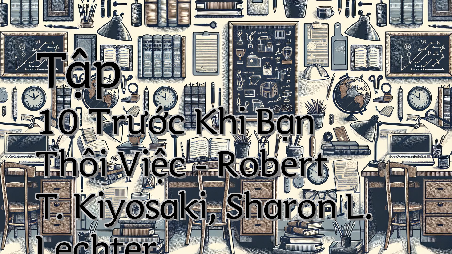 cover-Tập 10 Trước Khi Bạn Thôi Việc - Robert T. Kiyosaki, Sharon L. Lechter