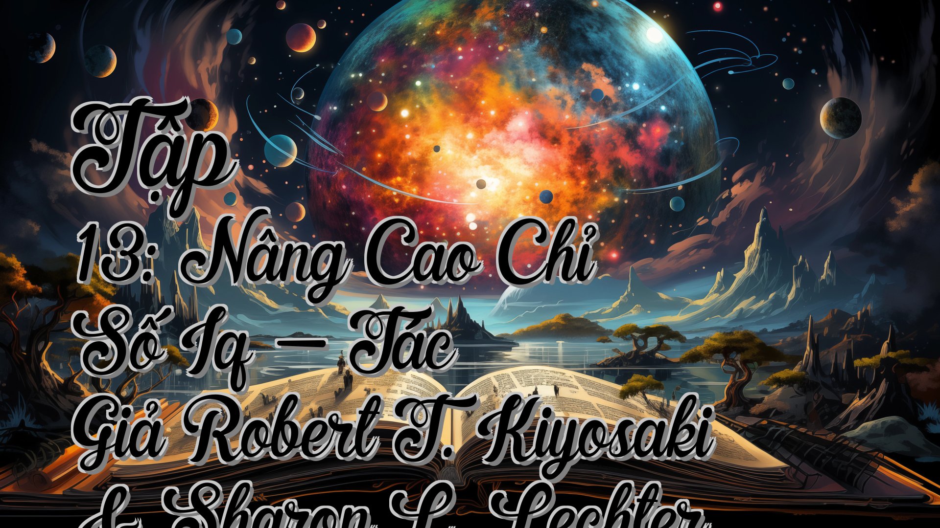 cover-Tập 13: Nâng Cao Chỉ Số Iq - Tác Giả Robert T. Kiyosaki & Sharon L. Lechter