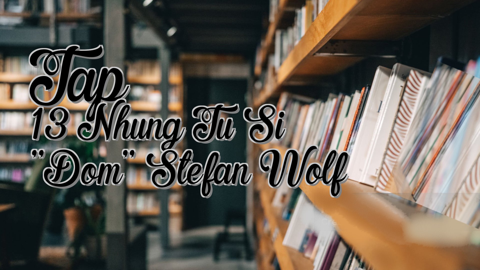 cover-Tap 13 Nhung Tu Si ''Dom'' Stefan Wolf