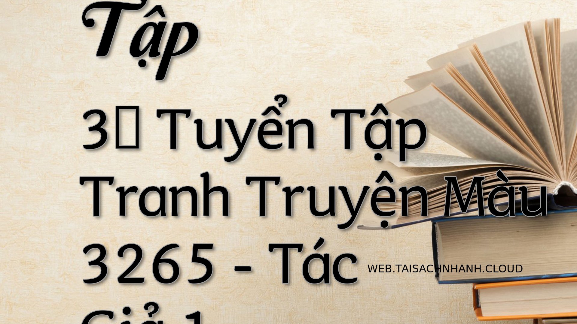 Cover Tap 3： Tuyen Tap Tra.jpg