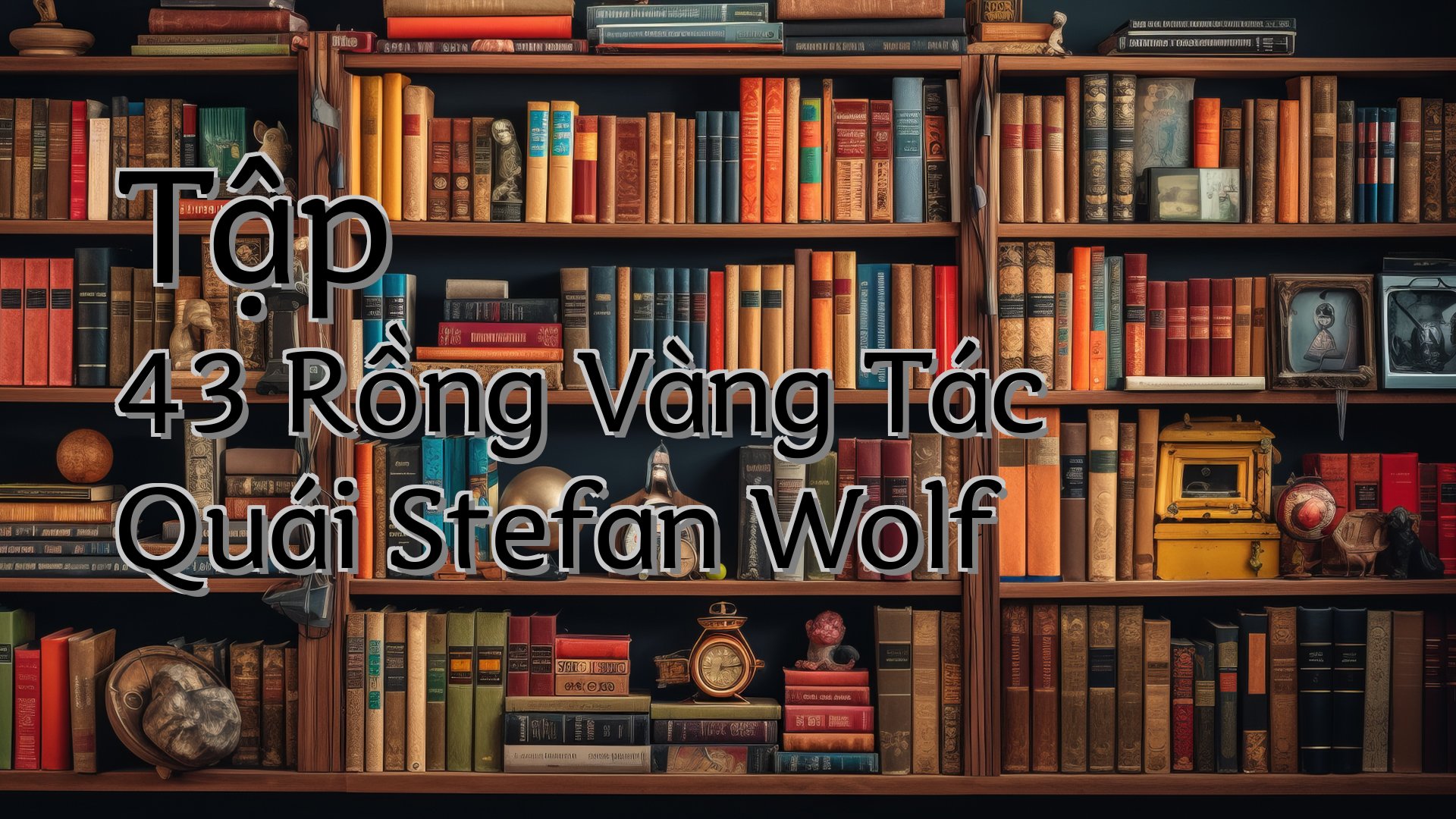 cover-Tập 43 Rồng Vàng Tác Quái Stefan Wolf