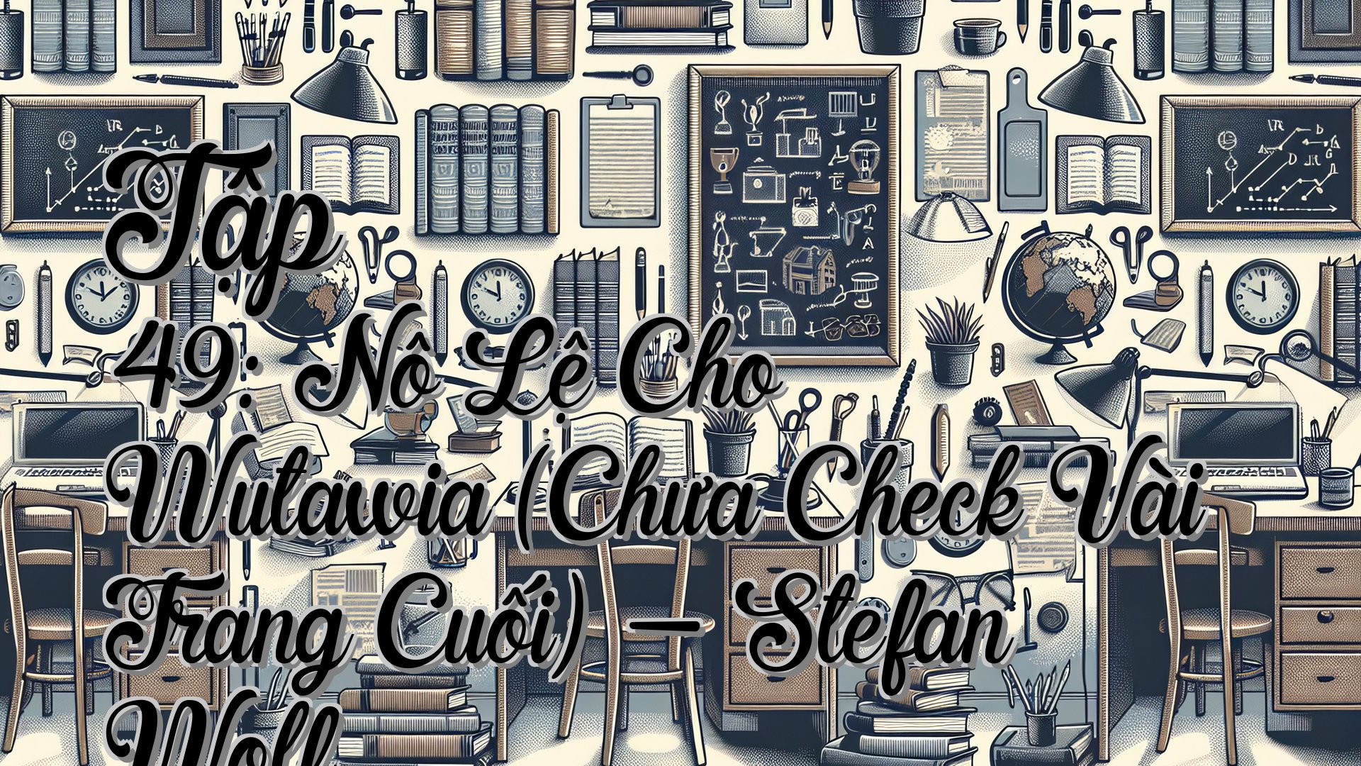cover-Tập 49: Nô Lệ Cho Wutawia (Chưa Check Vài Trang Cuối) - Stefan Wolf