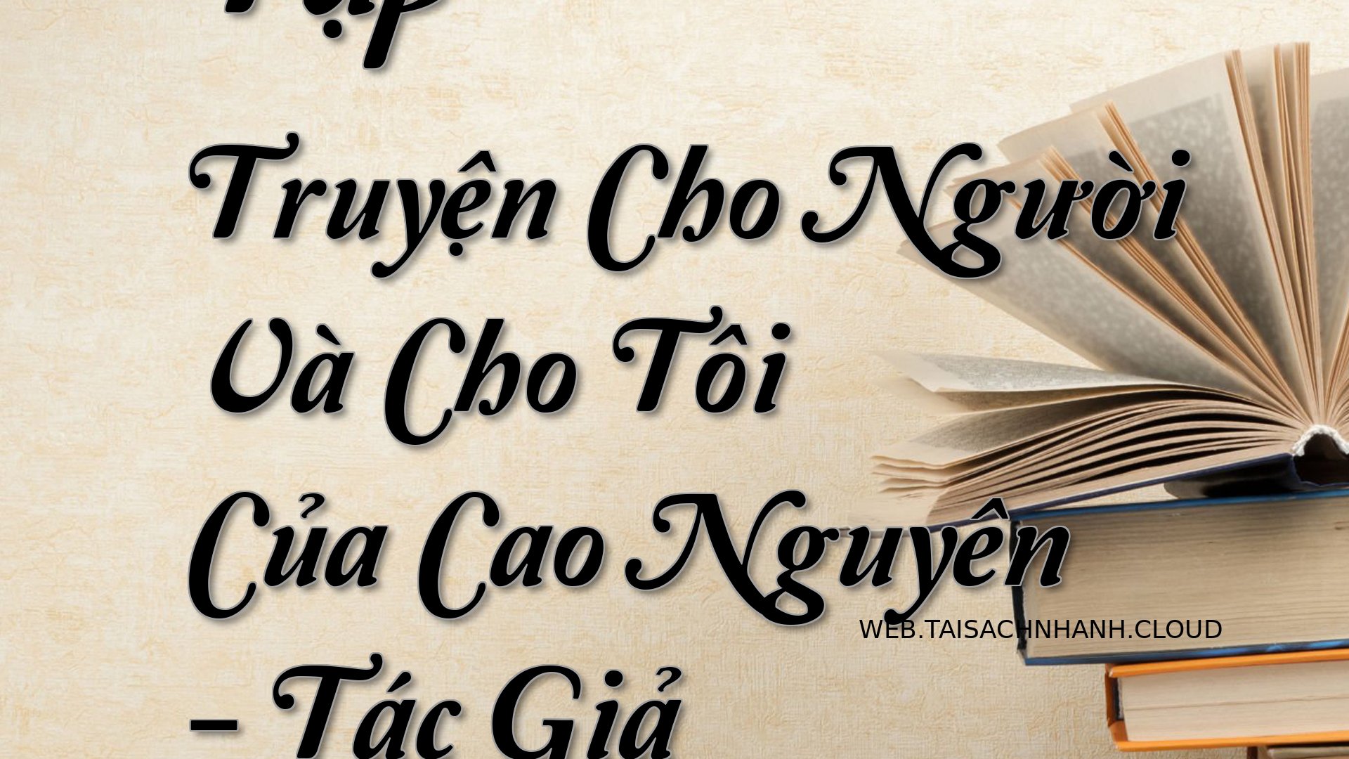 Cover Tap Truyen Cho Nguoi.jpg