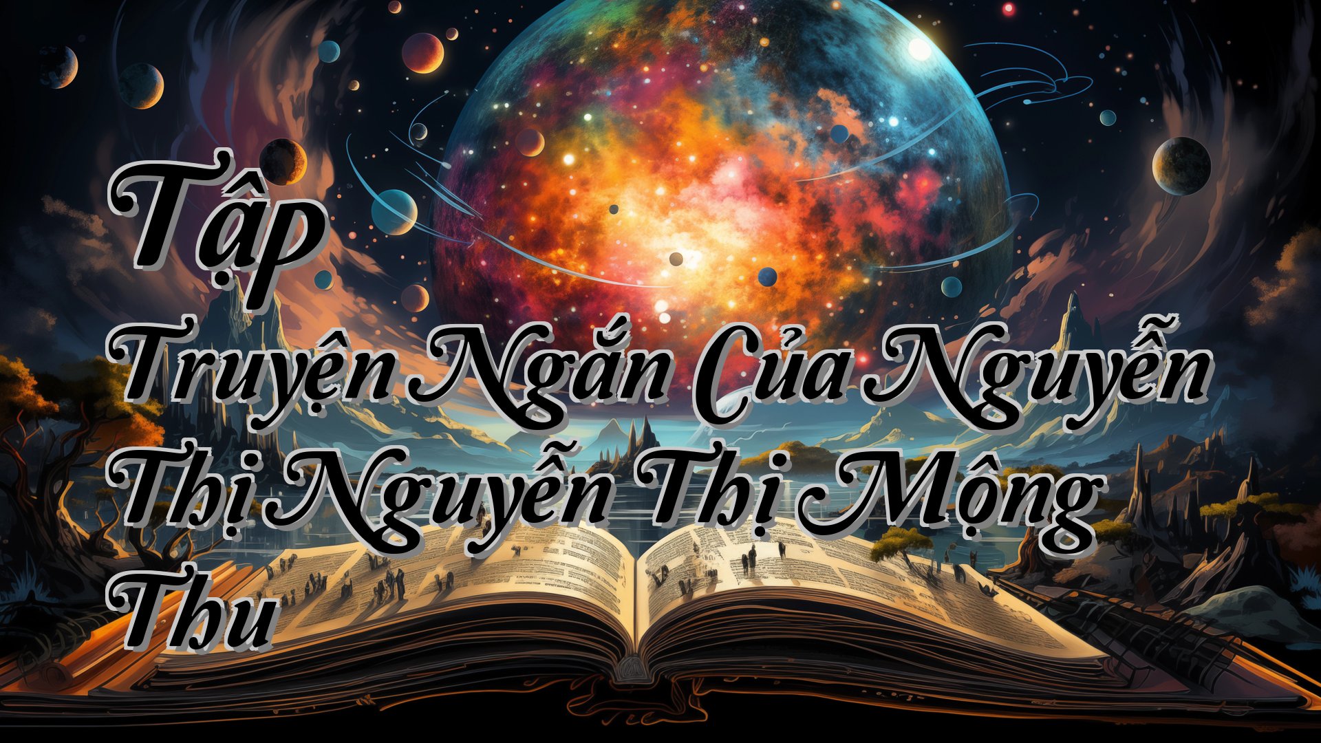 cover-Tập Truyện Ngắn Của Nguyễn Thị Nguyễn Thị Mộng Thu