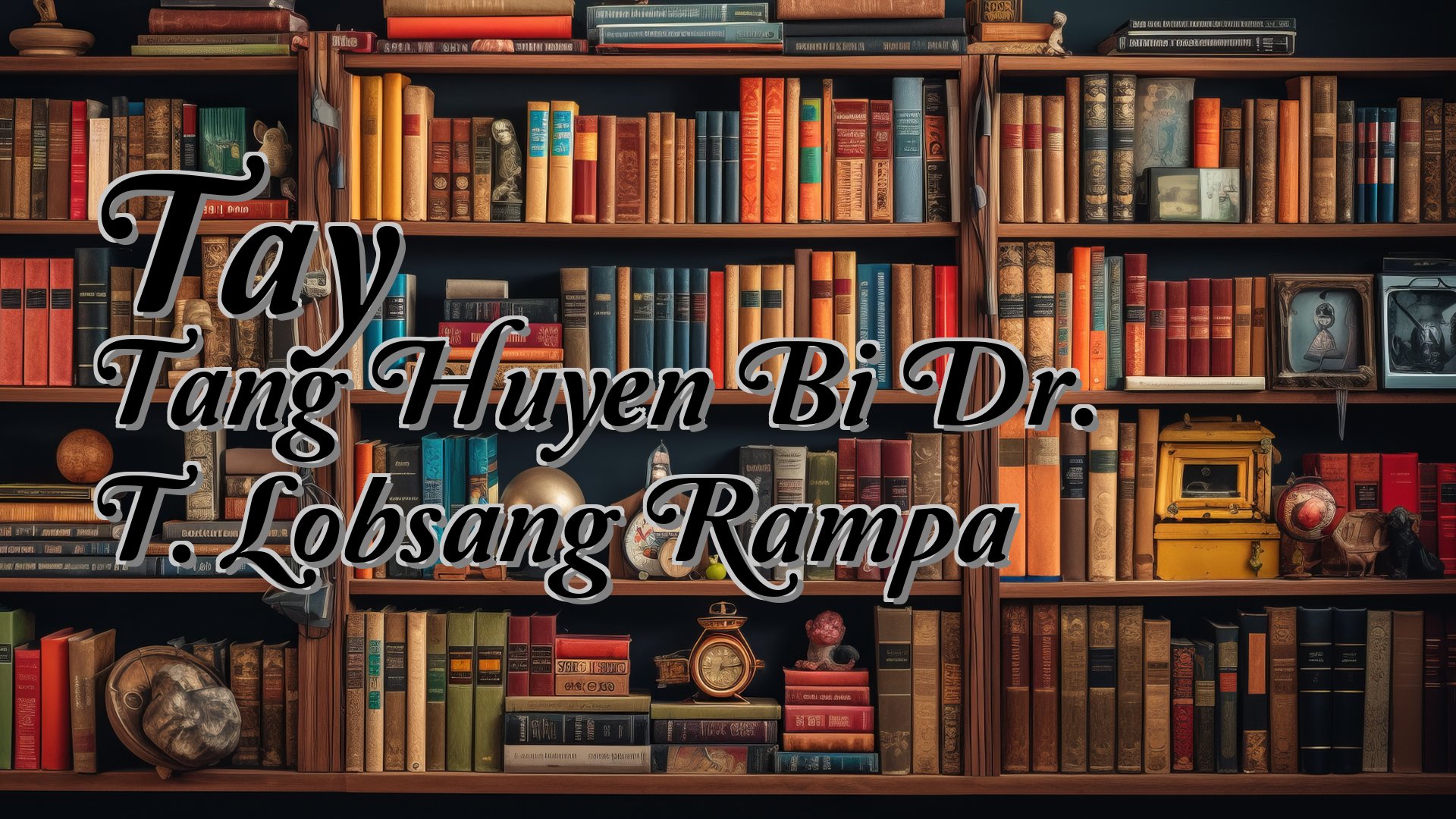 cover-Tay Tang Huyen Bi Dr. T. Lobsang Rampa