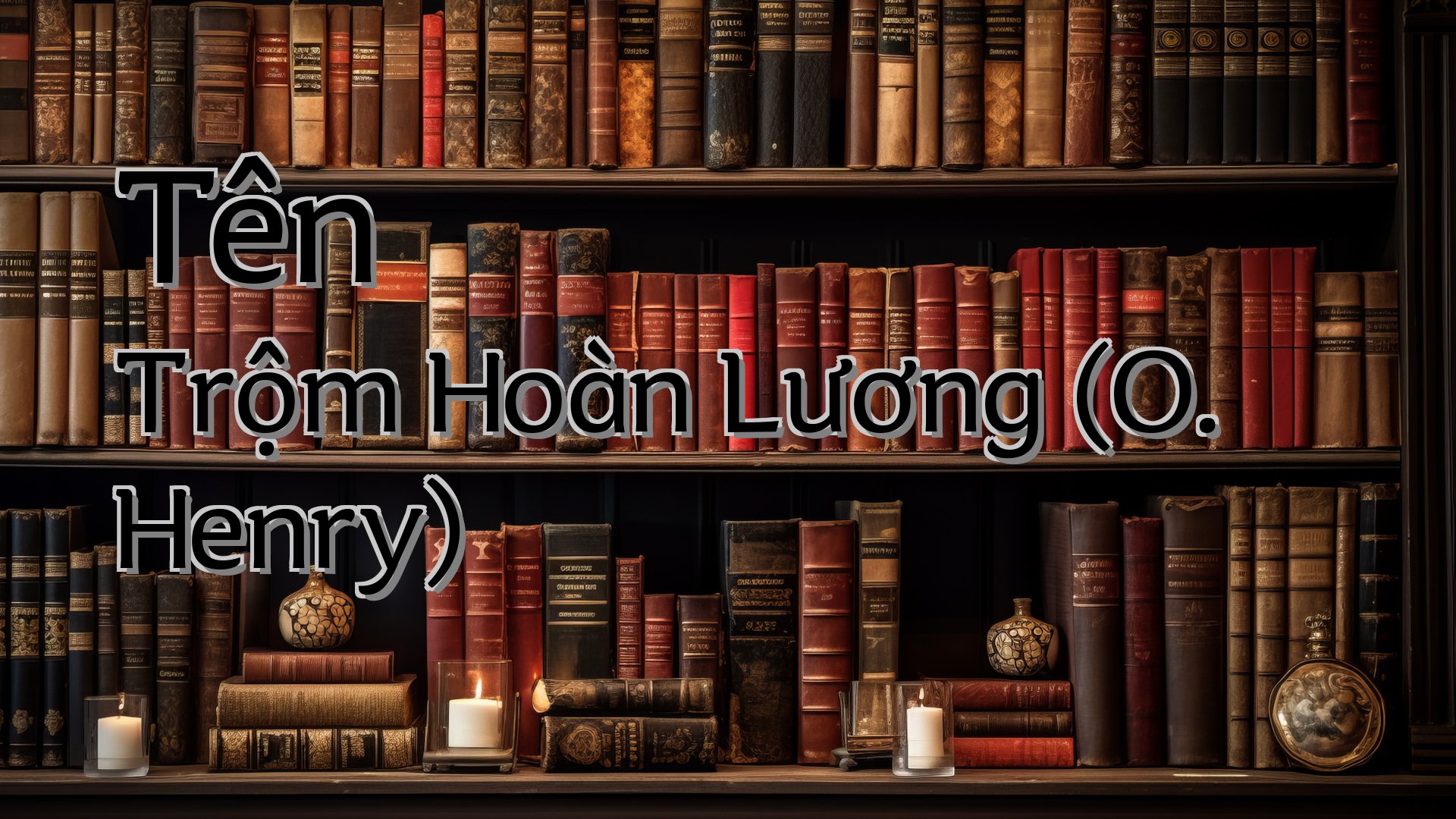 cover-Tên Trộm Hoàn Lương (O. Henry)