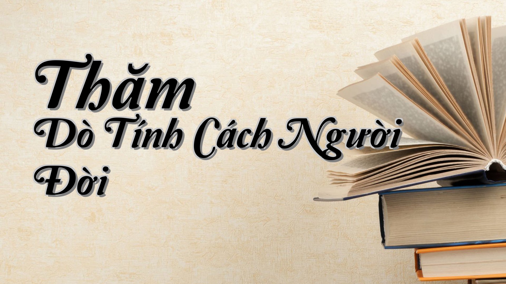 cover-Thăm Dò Tính Cách Người Đời
